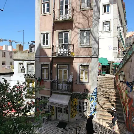 Lägenhet Casa Das Escadinhas Lisboa
